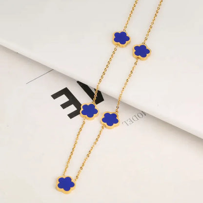 Flora Petal Stainless Jewelry Set