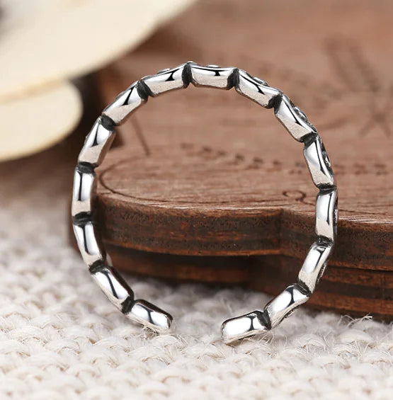 Vintage Ring, Gold Ingot Ring, Korean Open Ring